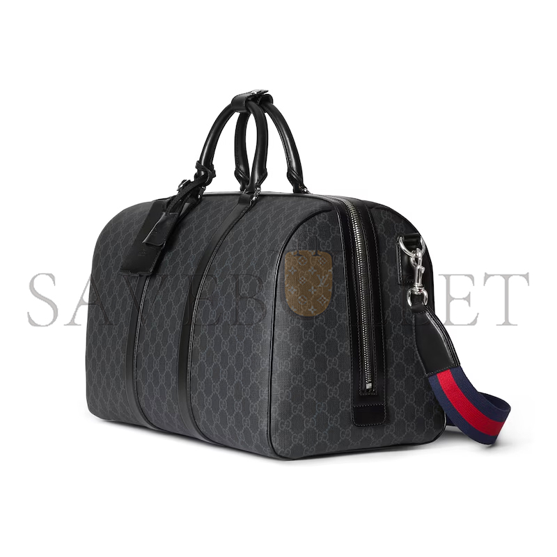 G*u*i gg black medium duffle bag 792074 (45*30*24.5cm)
